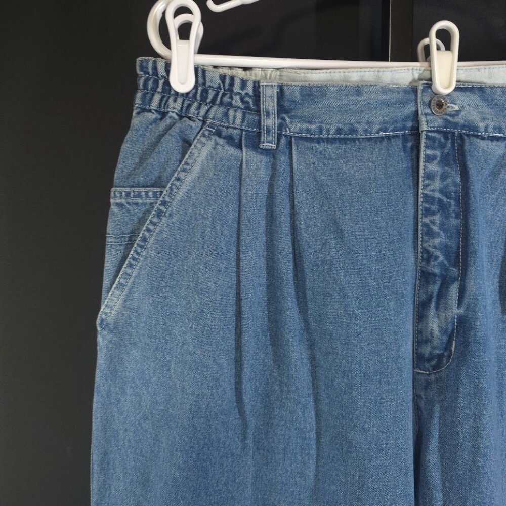 NWT Vintage Gloria Vanderbilt Jeans Womens Plus 18W 90s Mom High Waisted Tapered - Picture 2 of 8